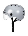 Roller Skates Visor Helmet - ENNUI Clash - White