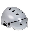 Roller Skates Visor Helmet - ENNUI Clash - White