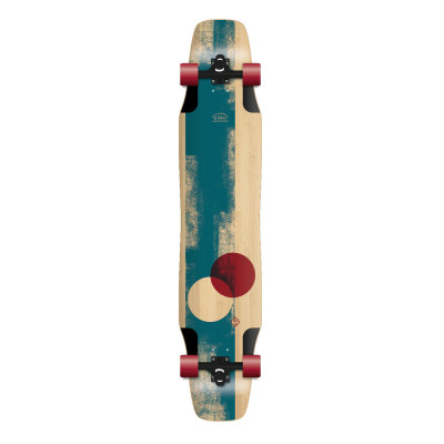 Longboard Dancing Skateboard - FLYING WHEELS Ethos - 46"