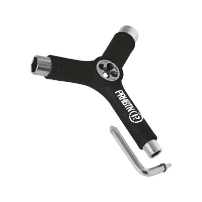 Skateboard Tool - PROHIBITION Y-Tool Revival Truck - Black