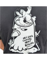 T-shirt - ECHO SKATES Thinking about Blading - Noir