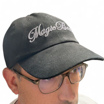 Corduroy Cap - MAGIC BOOTS Classic - Black Washed