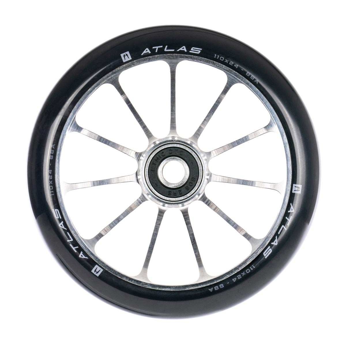 Scooter Wheel - ETHIC Atlas - 110 Raw - Unit