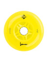 Roue Roller - LUMINOUS - 100mm 85a - Jaune - Unité