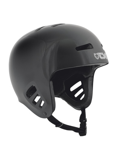 TSG Dawn Solid Color Black Helmet