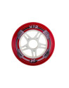 Roue Roller - HYPER XTR HB - 100mm 84a - Rouge - Jeu de 8