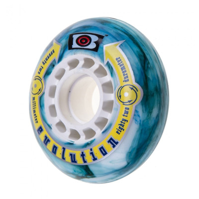 Roue Roller - HYPER Bullzeye Evolution - 72mm 82a - Jeu de 4