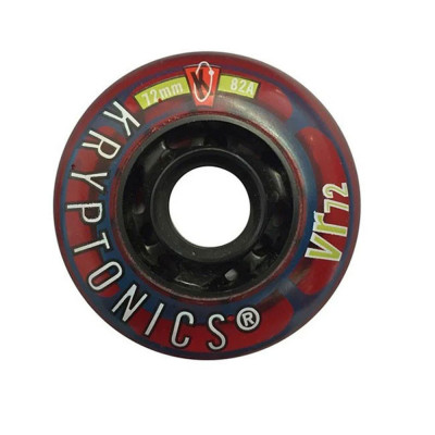 Skates Wheels - KRYPTONICS VR72 - 72mm 82a - Set of 4