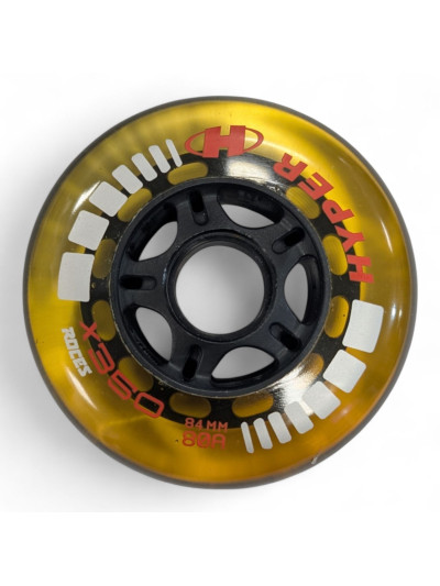 Roue Roller - HYPER x ROCES X-350 - 84mm 80a - Jeu de 4