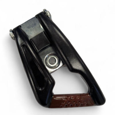 Skates Buckle - ROCES Plastic Memory - Black - Pair
