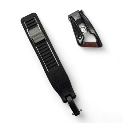 Boucle Roller - ROCES Mémoire Plastique - Noir - Paire