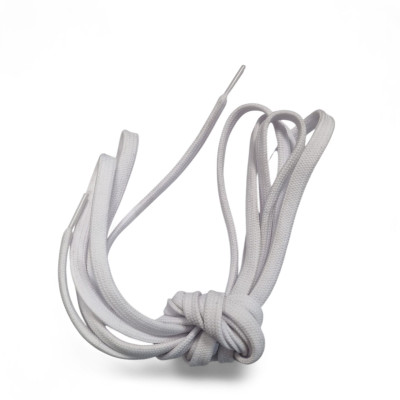Lacets CLIC-N-ROLL Plats Blancs