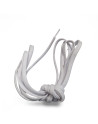 Lacets CLIC-N-ROLL Plats Blancs
