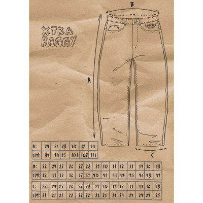 Baggy Jeans - HOMEBOY X-tra - Indigo 2025 sizing