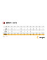 Roller Derby Skates - CHAYA Jade - Black sizing chart