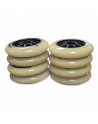 Skates Wheels - POWERSLIDE Infinity - 110mm 85a - Black Gum - Set of 8