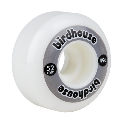 Roue Skate - BIRDHOUSE Logo - 52mm 99a - Gris - Jeu de 4