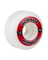 Roue Skate - BIRDHOUSE Logo - 53mm 99a - Rouge - Jeu de 4