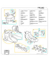 Freeskate Skates - FR SKATES FR1 - 80 Black parts