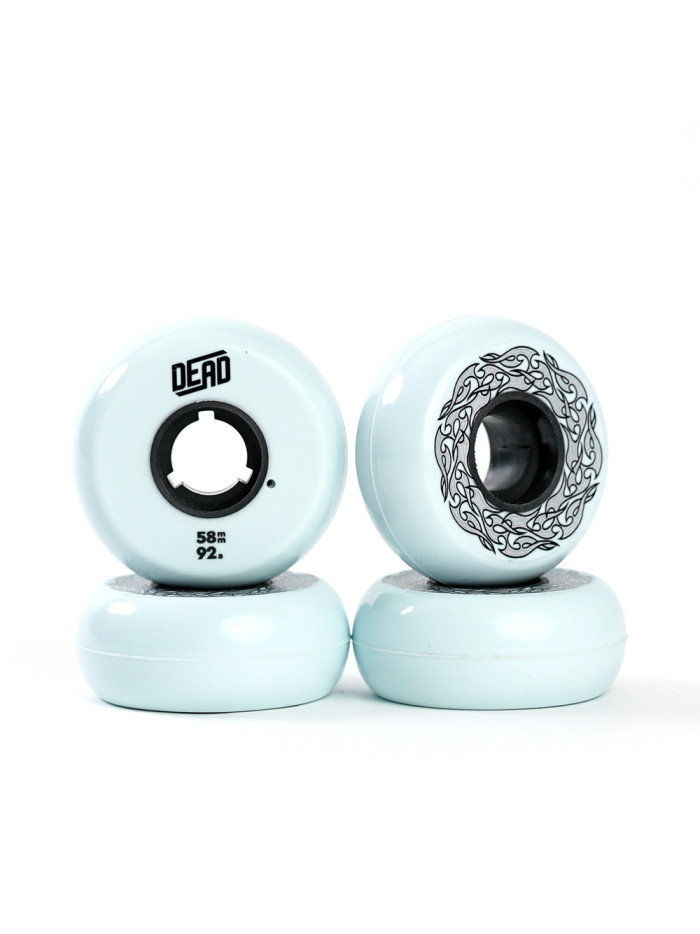 Skates Wheels - DEAD Powder LE - 58mm 92a - Set of 4