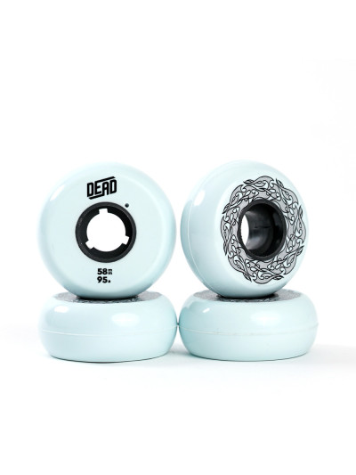 Roue Roller - DEAD Powder LE - 58mm 95a - Jeu de 4