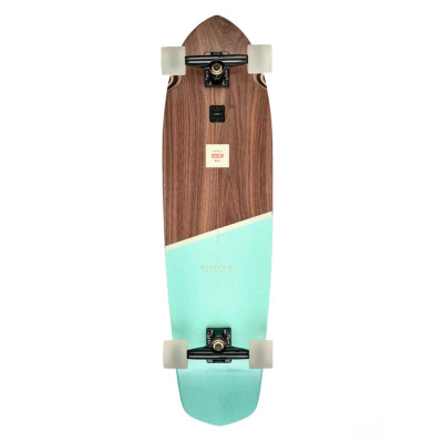 Cruiser Skate - GLOBE Blazer XL - Walnut Aruba Blue - 36.25"