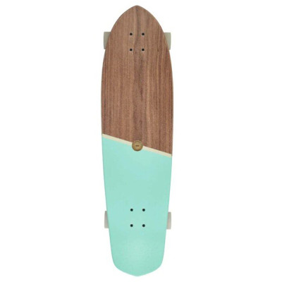 Cruiser Skateboard - GLOBE Blazer XL - Walnut Aruba Blue - 36.25"