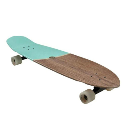 Cruiser Skateboard - GLOBE Blazer XL - Walnut Aruba Blue - 36.25"