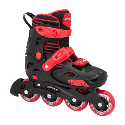 Kids Skates - SEBA STJ - Black/Red - Adjustable