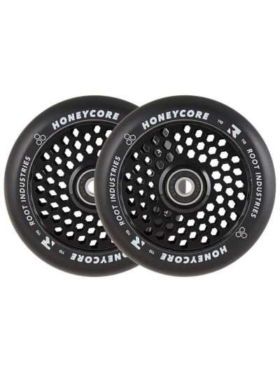 Scooter Wheels - ROOT INDUSTRIES Honey Core - 110mm Black - Pair