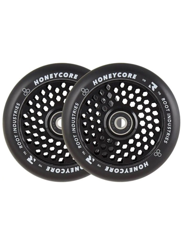 Scooter Wheels - ROOT INDUSTRIES Honey Core - 110mm Black - Pair