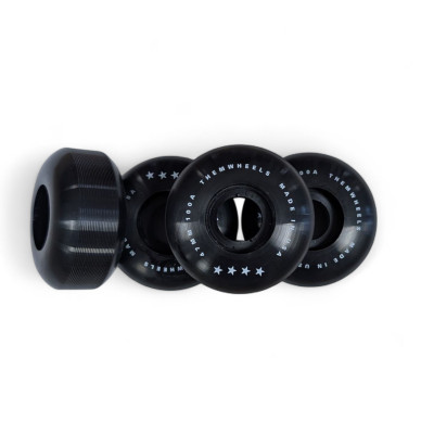 Antirockers - THEM SKATES Black Star - 47mm 100a - Jeu de 4