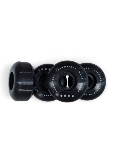 Antirockers - THEM SKATES Black Star - 47mm 100a - Jeu de 4
