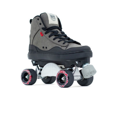 Patin Skatepark - RIO ROLLER Ramp - Noir Gris