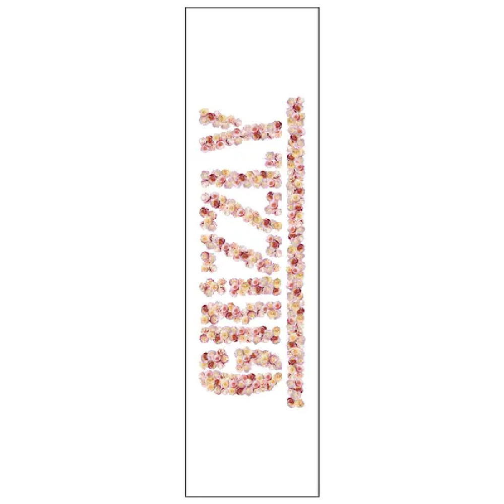 Skateboard Griptape - GRIZZLY - Every Rose - White
