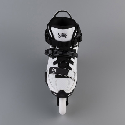 Roller Freeskate - FR SKATES Spin - 80 Blanc