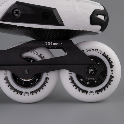 Roller Freeskate - FR SKATES Spin - 80 Blanc