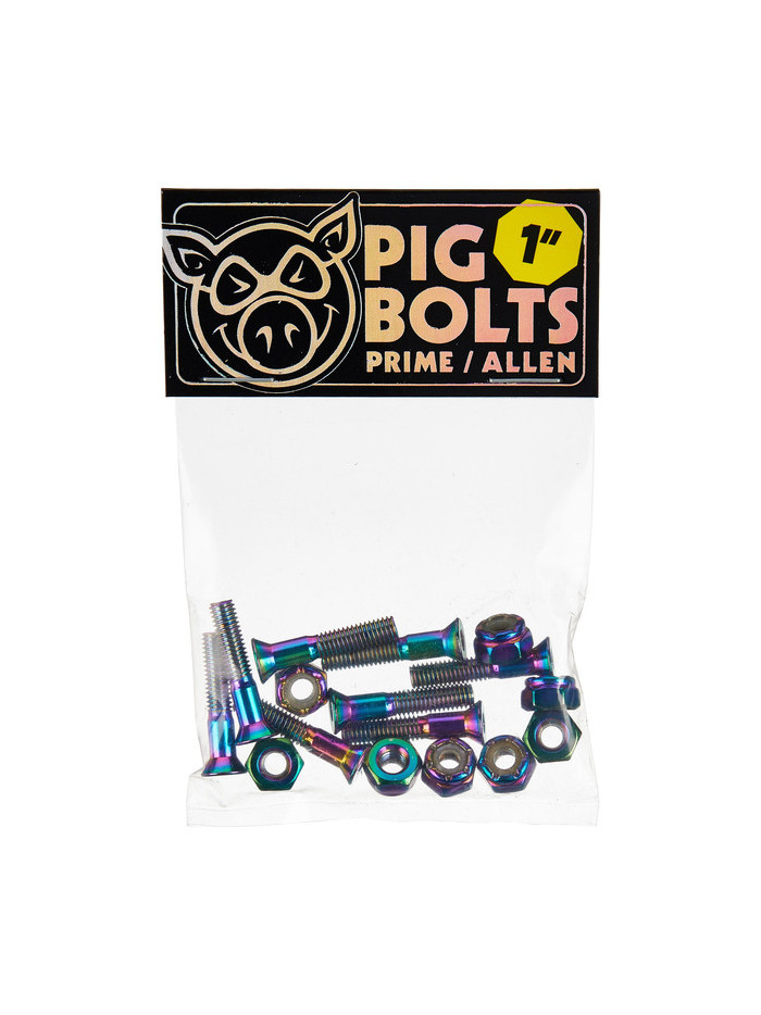 Skateboard Hardware - PIG Prime - Allen - 1" - Set of 8