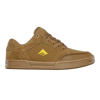 EMERICA Heretic Brown Gum Skate Shoes