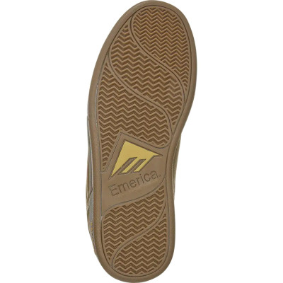 EMERICA Heretic Brown Gum Skate Shoes