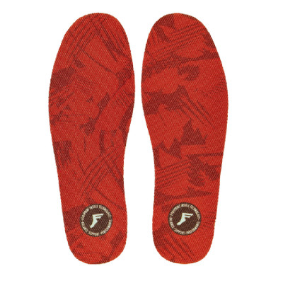 FOOTPRINT Kingfoam Zero Drop Flat Red Camo 5mm Insoles