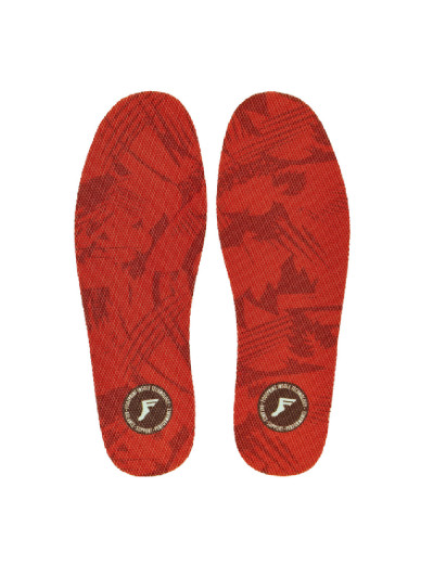 FOOTPRINT Kingfoam Zero Drop Flat Red Camo 5mm Insoles