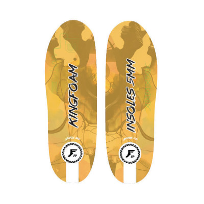 Semelles FOOTPRINT Kingfoam Sport Infinity Gel Mustard Camo 5mm