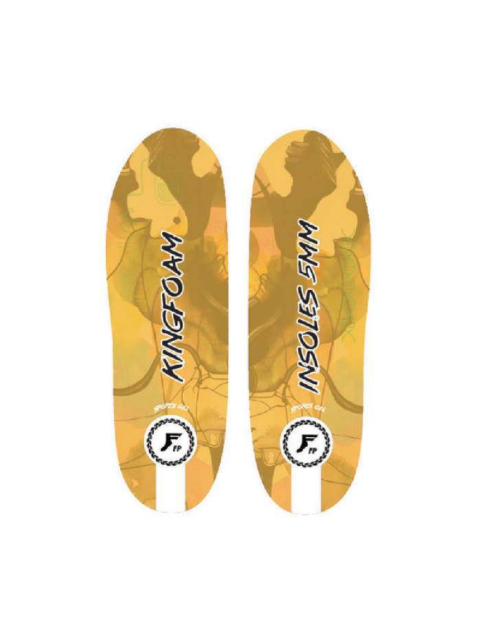 FOOTPRINT Kingfoam Sport Infinity Gel Mustard Camo 5 Insoles