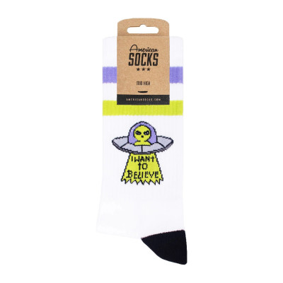 Socks - AMERICAN SOCKS Mid High - Believe - Pair