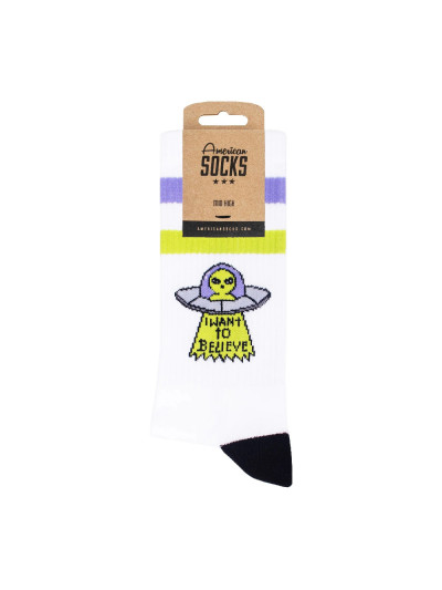 Socks - AMERICAN SOCKS Mid High - Believe - Pair