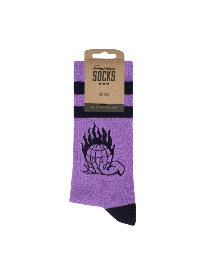 Chaussettes - AMERICAN SOCKS Mid High - Cataclysm - Paire