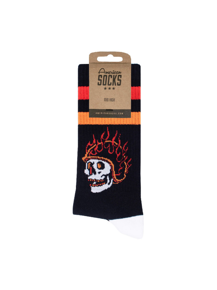 Socks - AMERICAN SOCKS Mid High - Piston Rebels - Pair
