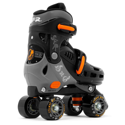 Recreational Kids Roller Skates - SFR Storm V - Ninja - Adjustable