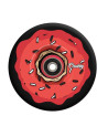 Roue Trottinette - CHUBBY Doughnut - Noir/Rouge - Unité
